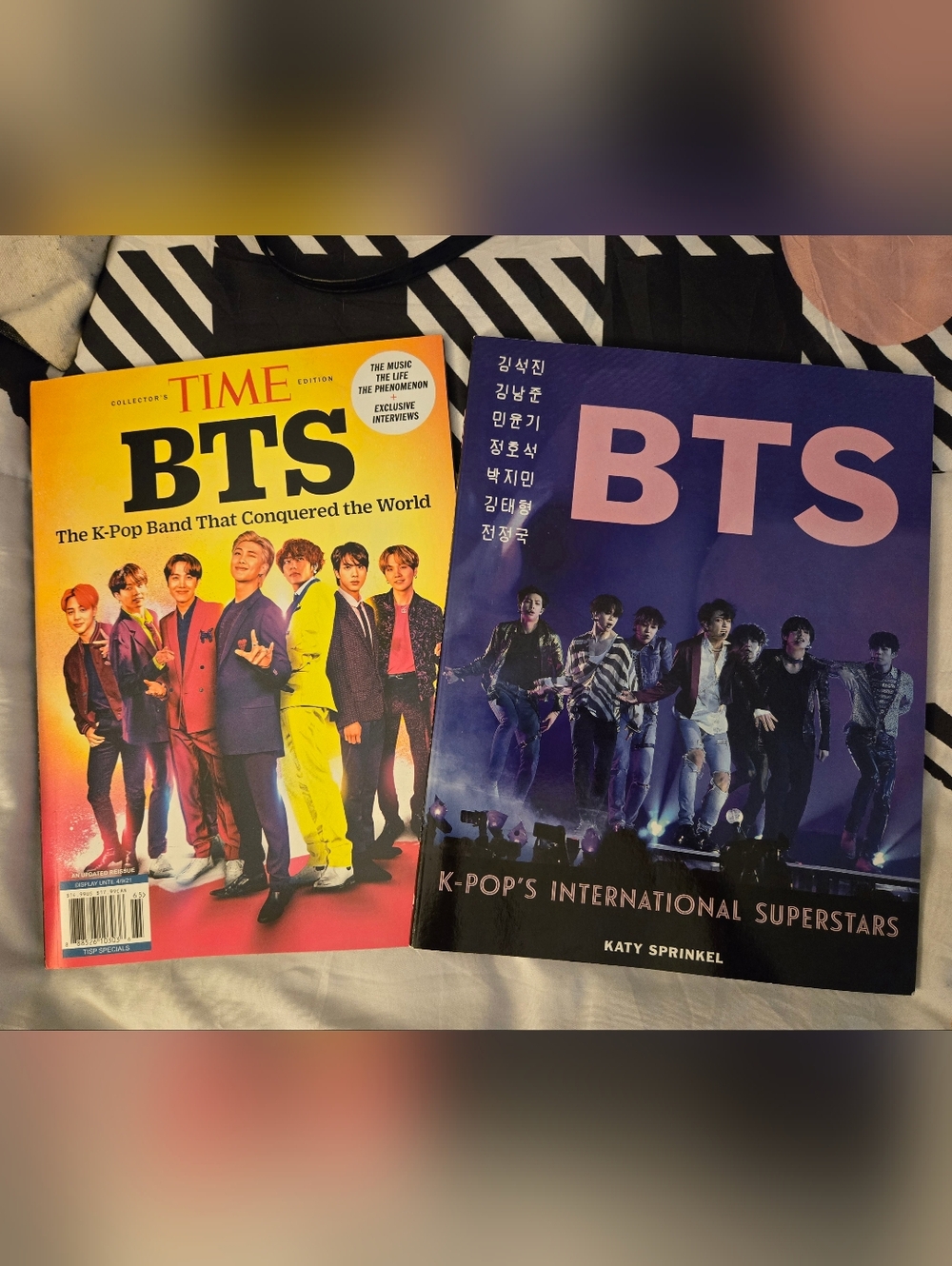 BTS Collectors TIME Magazine & Companion Book Duo EUC
